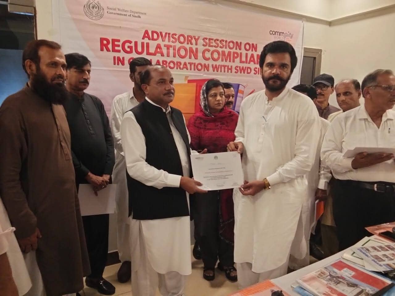 Advisory session with Sindh Social Welfare Department